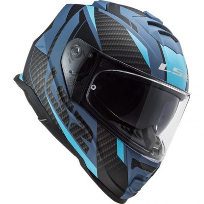 Casco Integral LS2 Ff800 Storm II Racer Azul Mate FF800