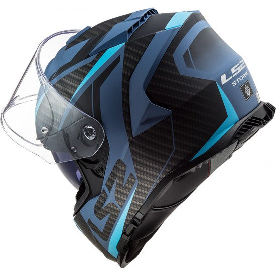 Casco Integral LS2 Ff800 Storm II Racer Azul Mate FF800
