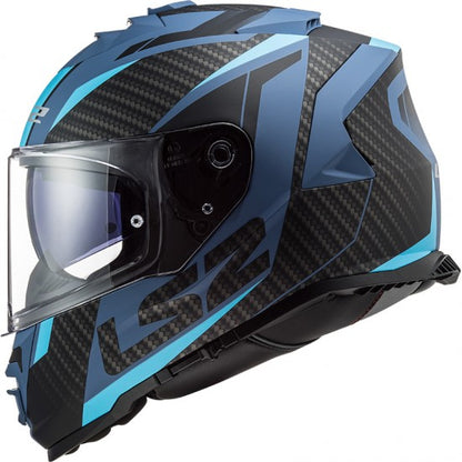 Casco Integral LS2 Ff800 Storm II Racer Azul Mate FF800