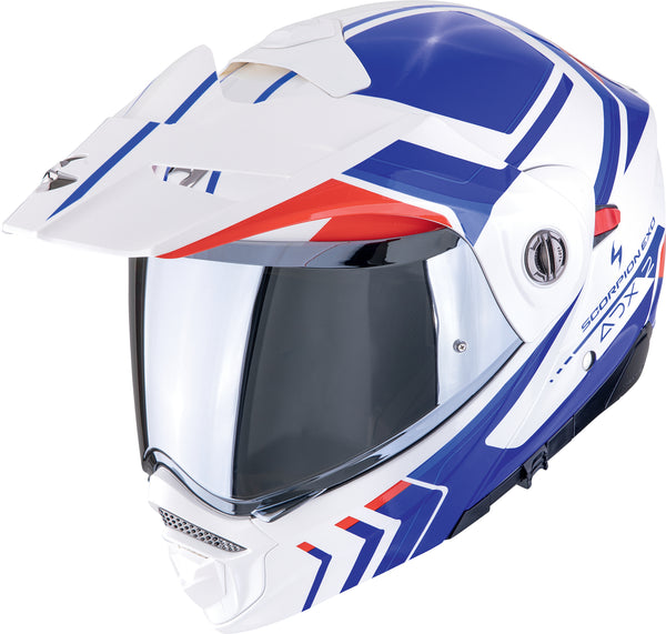 Casco Adx-2 System Lewis White- Blue-Red