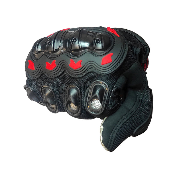 Guantes RMTECH Negro/Rojo MX666
