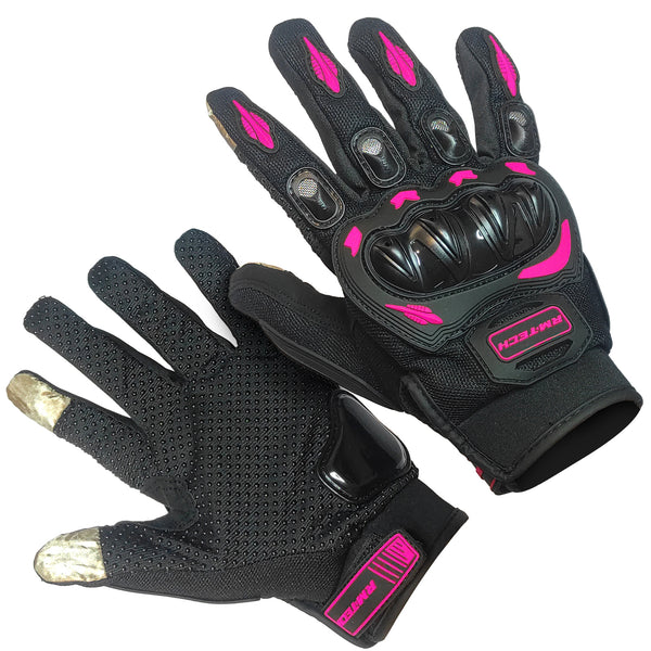 Guantes RMTECH Negro/Rosa MX666