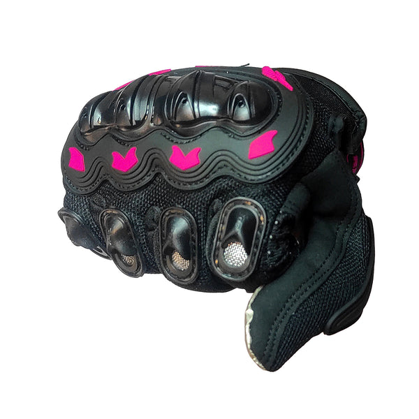 Guantes RMTECH Negro/Rosa MX666