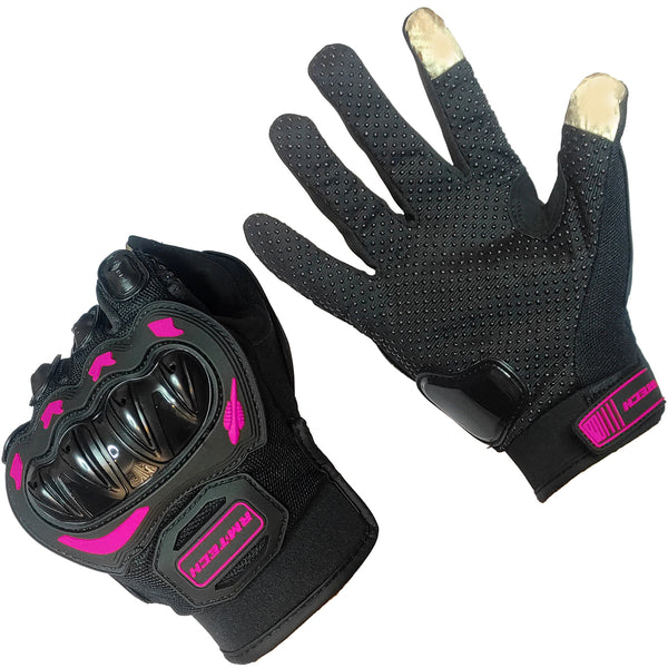 Guantes RMTECH Negro/Rosa MX666