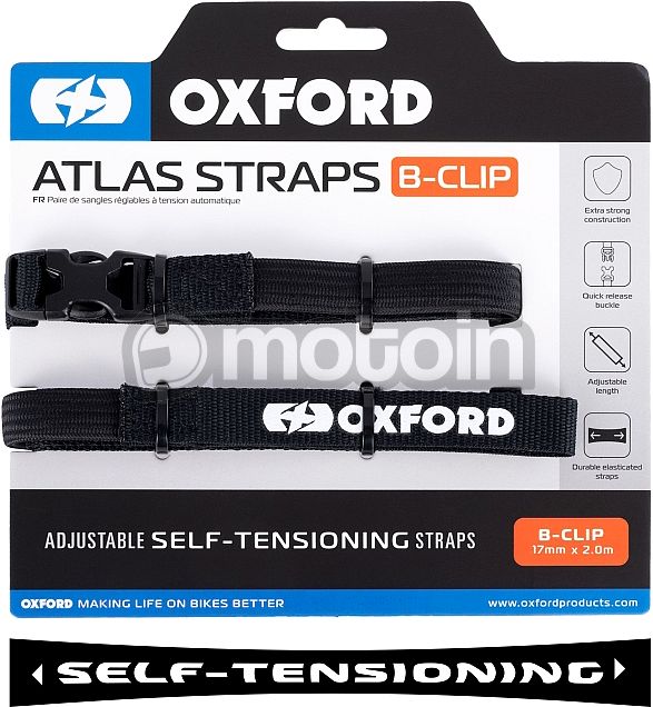 Correas Ajustables marca Oxford Negra
