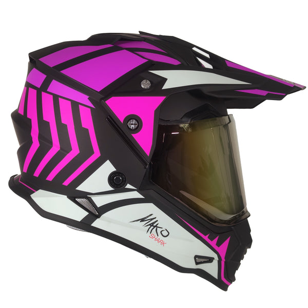 Casco Cross Street TechX2 632A Mako Rosa Mate