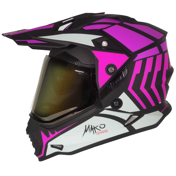 Casco Cross Street TechX2 632A Mako Rosa Mate