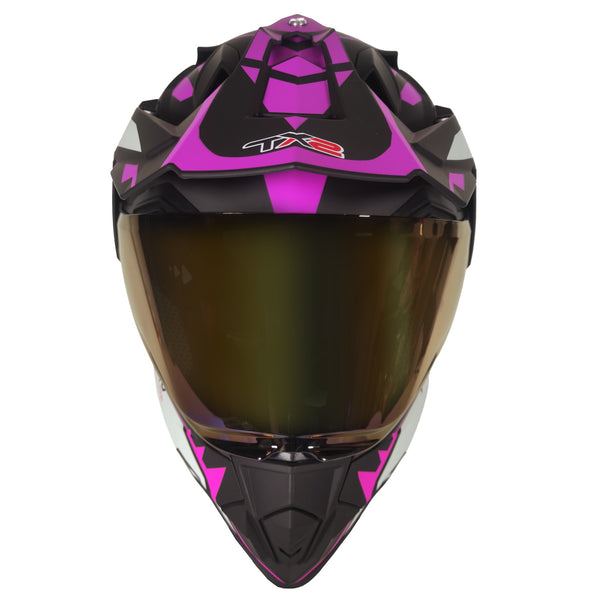 Casco Cross Street TechX2 632A Mako Rosa Mate