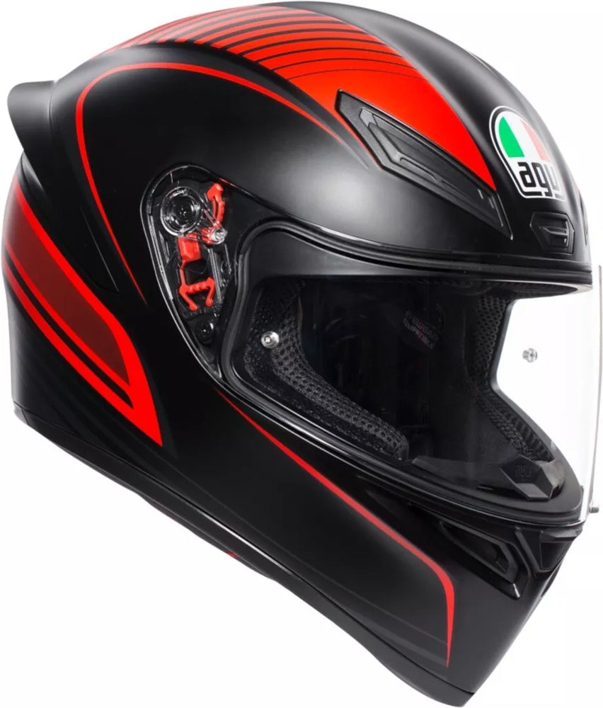 agv k1 mexicano Casco Integral Agv K1 Warmup Negro Rojo – Moto Helmets & Sebastian SA de CV