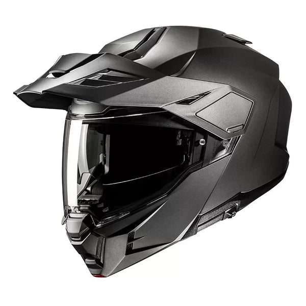 Casco HJC Abatible i80 Adventure Titanium Mate