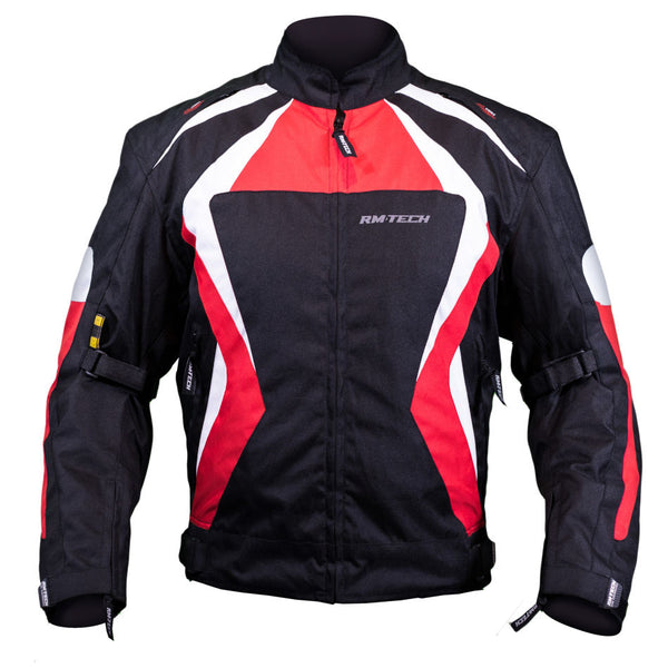 Chamarra  Rmtech Sp-1346 Negra Rojo