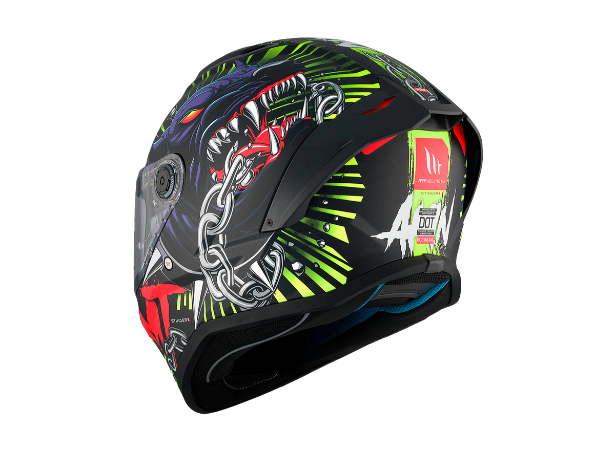 Casco Integral Mt Stinger 2 A3 Akin