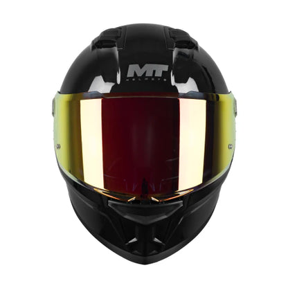 Casco integral MT Stinger 2 Pure A1 Negro Brillo Incluye 2 Micas