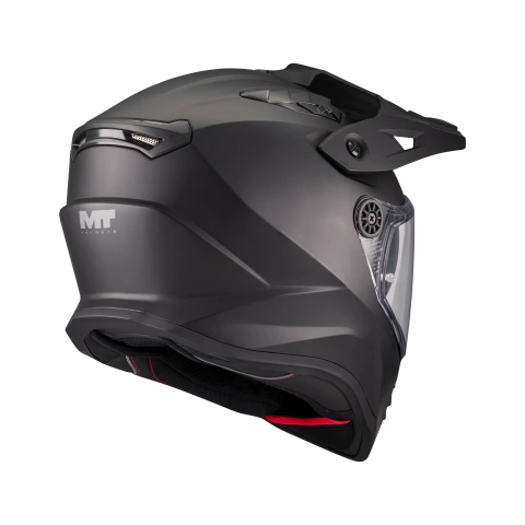 Casco Mt Adventur Track Sv Pure A1 Negro Mate
