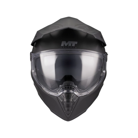 Casco Mt Adventur Track Sv Pure A1 Negro Mate