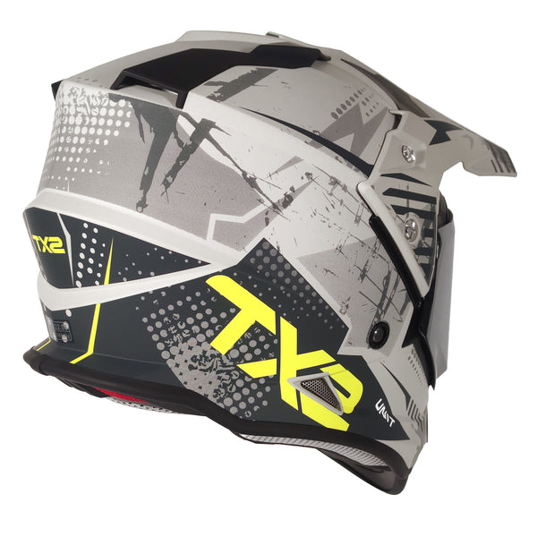 Casco Cross Street TechX2 632A Unit Tundra Gris Mate