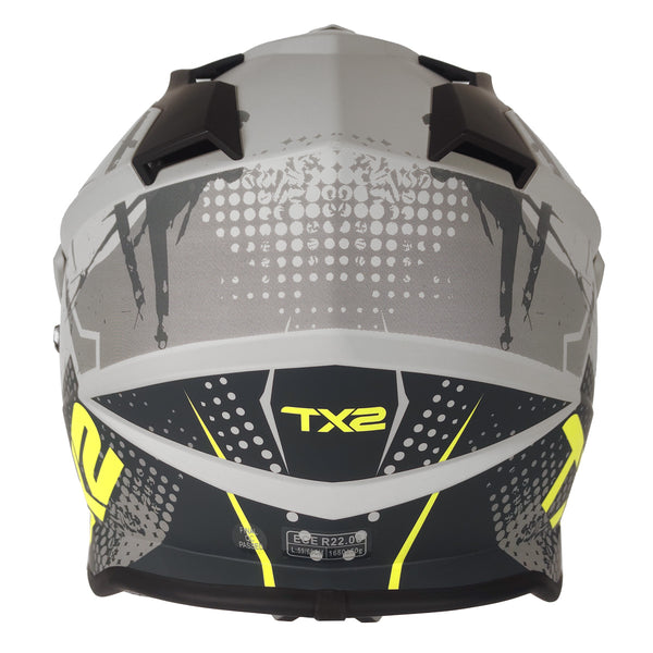Casco Cross Street TechX2 632A Unit Tundra Gris Mate