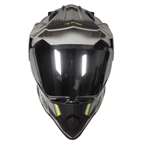 Casco Cross Street TechX2 632A Unit Tundra Gris Mate