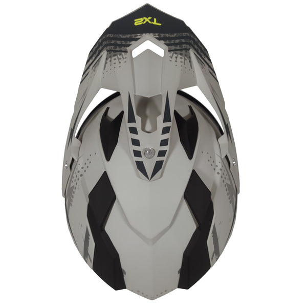 Casco Cross Street TechX2 632A Unit Tundra Gris Mate