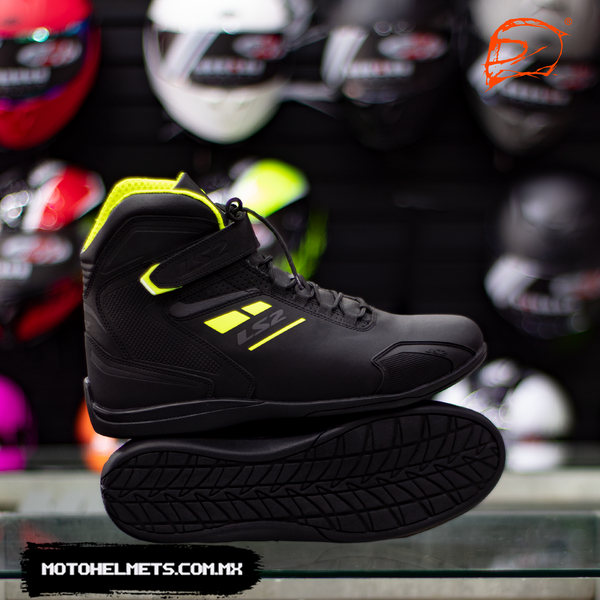 BOTAS LS2 GARRA NEGRO AMARILLO