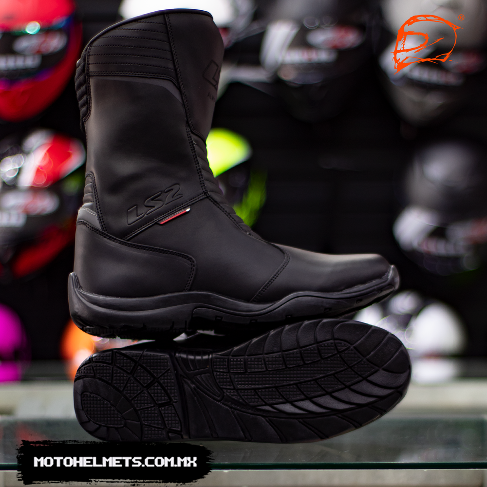 Botas LS2 Urano Negro Moto Helmets Sebastian