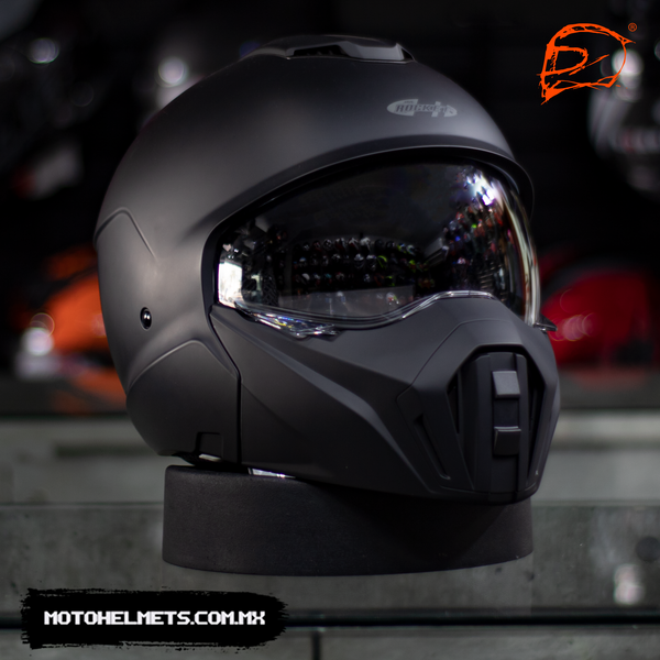 Casco Abierto Joe Rocket Rkt 250 Negro Mate