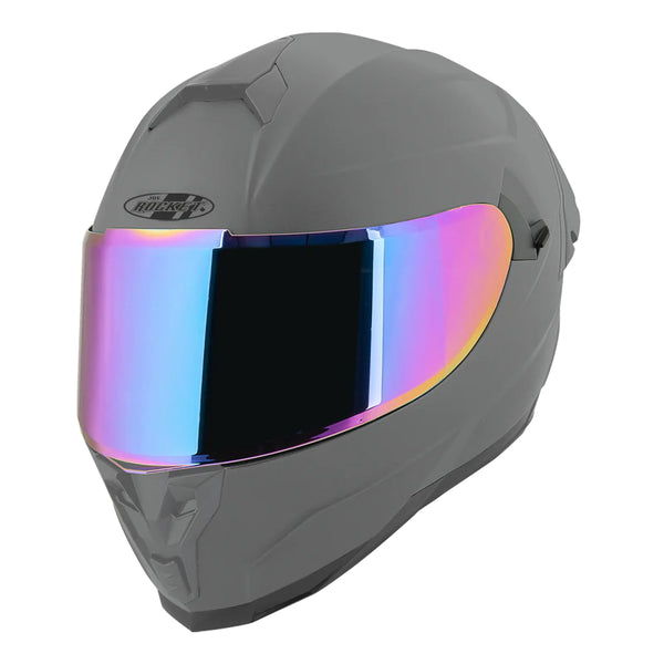 Casco Integral Joe Rocket Rkt 200 Ion Gris Mate