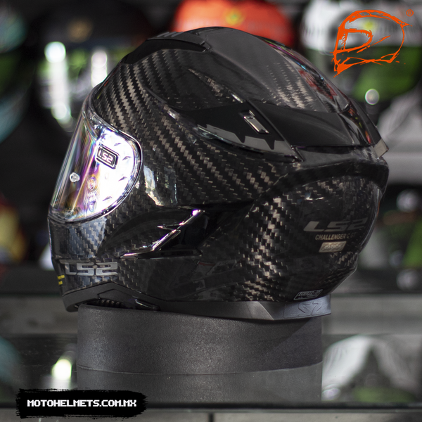 Casco Integral Ls2 Challenger Ct2 Solid Carbon Ff327