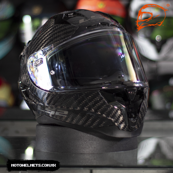Casco Integral Ls2 Challenger Ct2 Solid Carbon Ff327