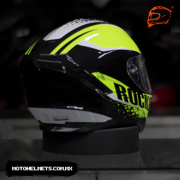 CASCO JOE ROCKET RKT 200 BLASTER AMARILLO NEON