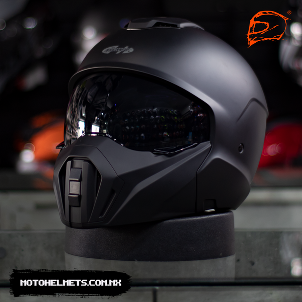 Casco Abierto Joe Rocket Rkt 250 Negro Mate