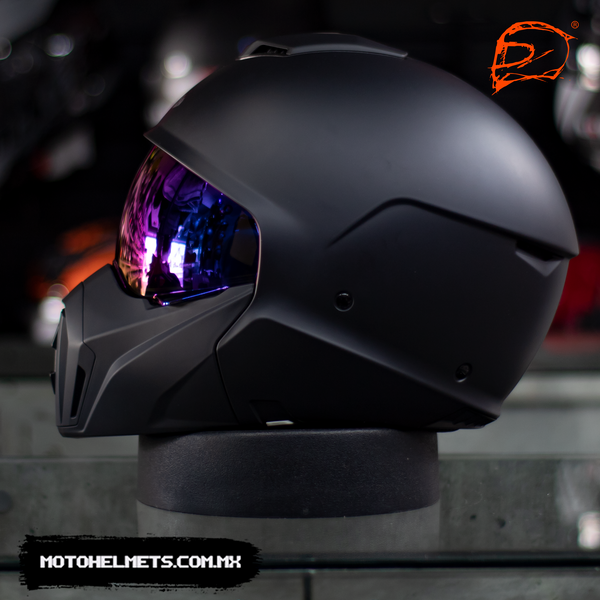 Casco Abierto Joe Rocket Rkt 250 Negro Mate