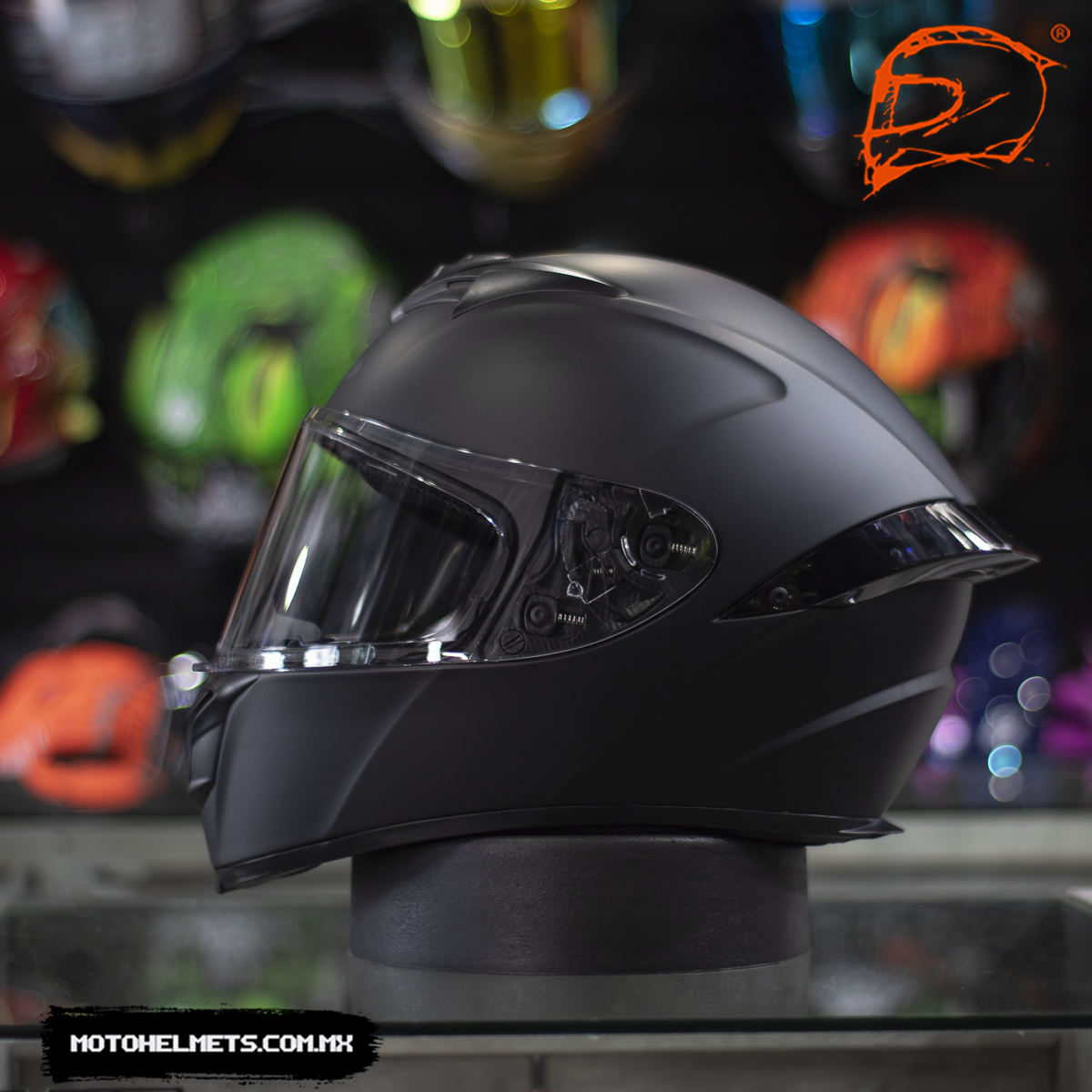 Casco Joe Rocket RKT 100 Solid Negro