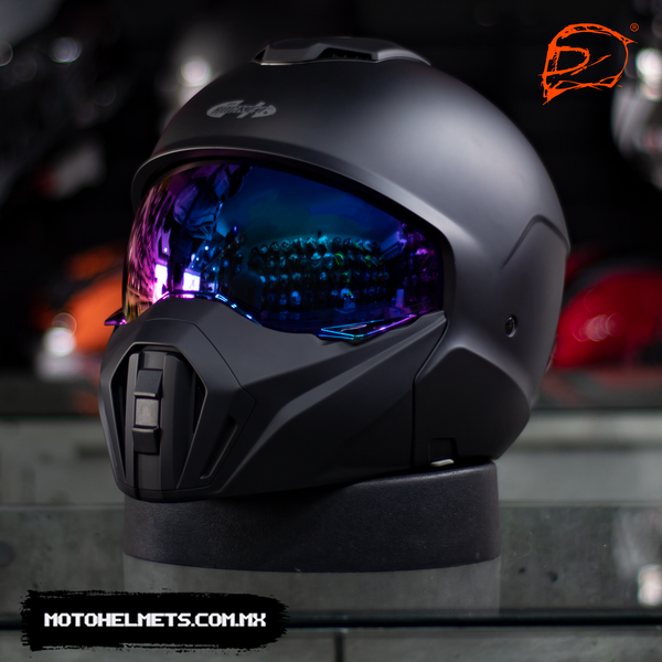 Casco Abierto Joe Rocket Rkt 250 Negro Mate