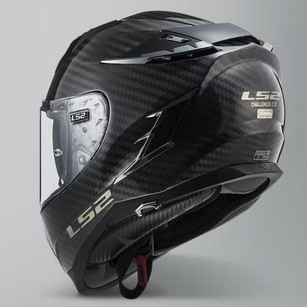 Casco Integral Ls2 Challenger Ct2 Solid Carbon Ff327
