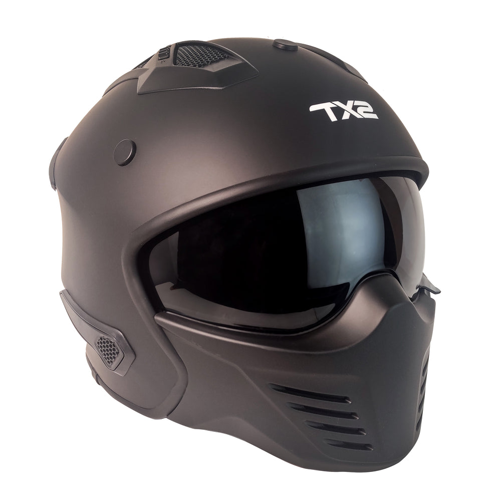 Cascos Para Moto Casco Integral Sin Visera Cascos Moto Hombre