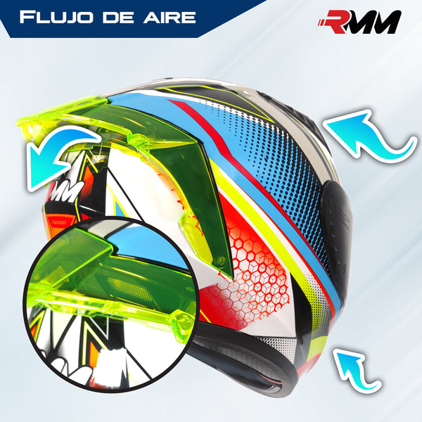 Casco Integral RMM Z501 Negro Mate - Moto Helmets  -  - Cascos, Integrales