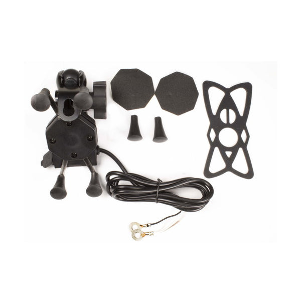 Cargador Con Soporte Universal Cg-Ph01 Usb 12-24V