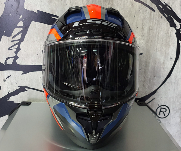 Casco LS2 Challenger Galactic Azul/Nja Fluo FF327 - Moto Helmets  -  - Cascos, Integrales