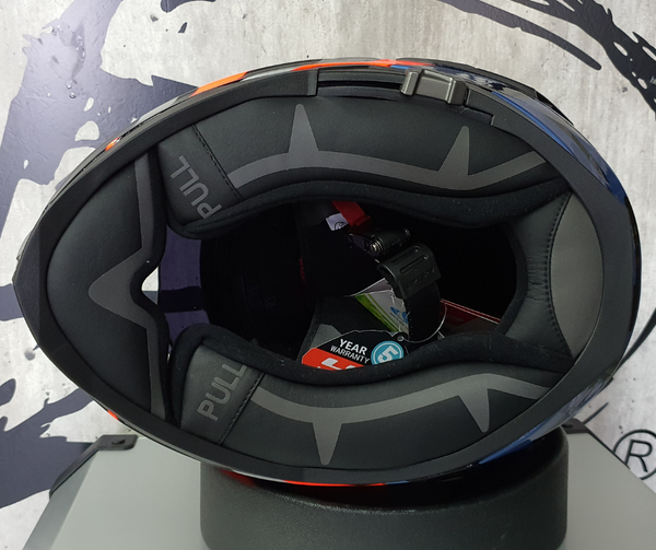 Casco LS2 Challenger Galactic Azul/Nja Fluo FF327 - Moto Helmets  -  - Cascos, Integrales