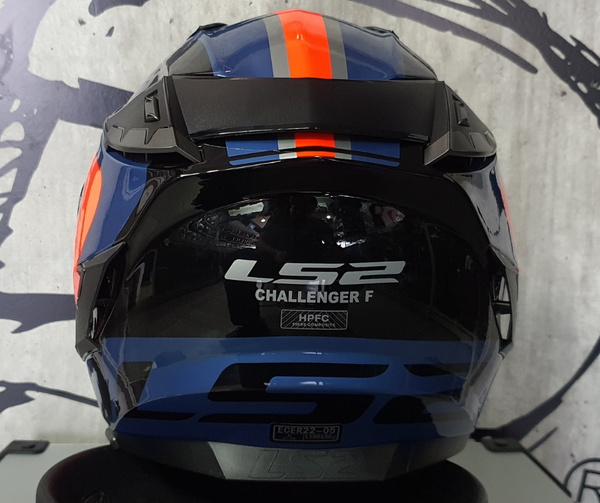 Casco LS2 Challenger Galactic Azul/Nja Fluo FF327 - Moto Helmets  -  - Cascos, Integrales