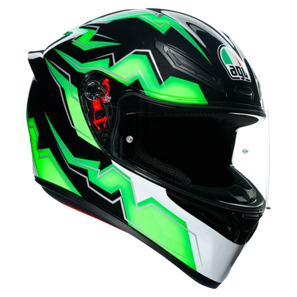 Casco Agv Verde AGV Casco Moto K3 (2023) Decept Negro/Verde/Rojo Casco Agv Verde AGV Casco Moto K3 (2023) Decept Negro/Verde/Rojo