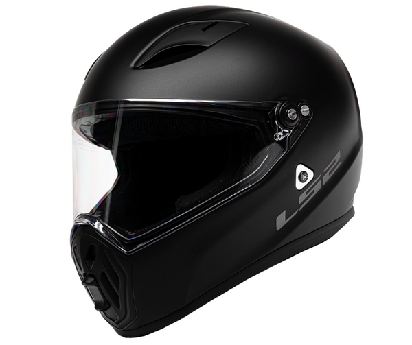Casco LS2 Streetfighter MX419 Solid Negro Mate - Moto Helmets  -  - Cascos, Doble Propósito, Integrales