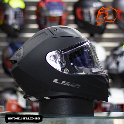 Casco Integral LS2 Vector II Solid Negro Mate FF811
