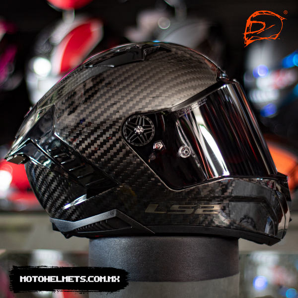 Casco Integral Ls2 Thunder Solid Carbon Ff805