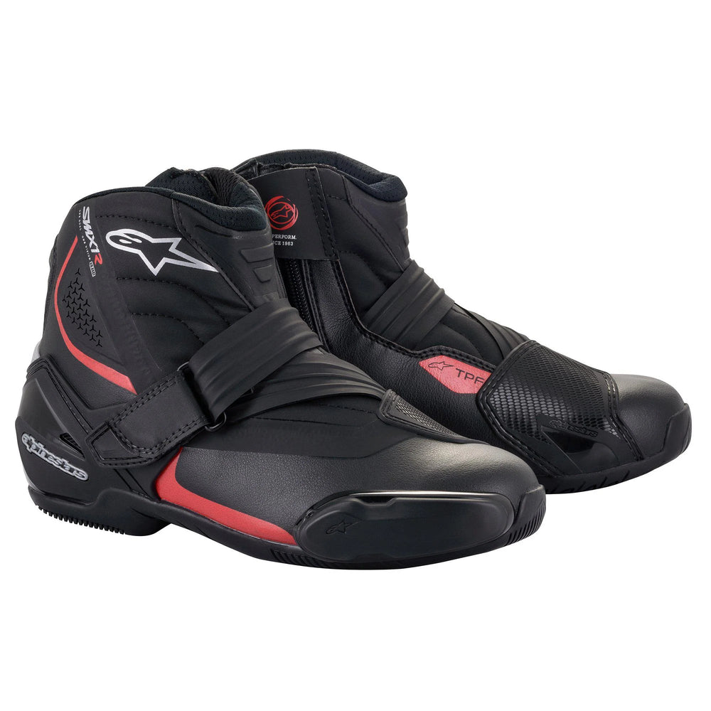 Botas Alpinestars Smx R V2 Negro Rojo – Moto Helmets Sebastian