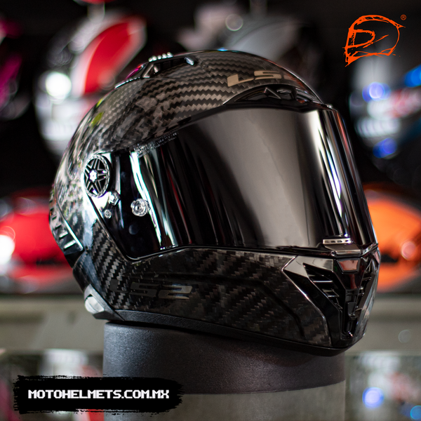 Casco Integral Ls2 Thunder Solid Carbon Ff805