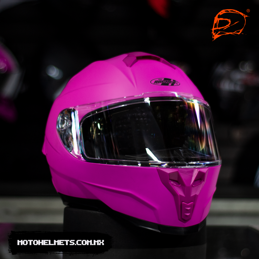 Casco Integral Joe Rocket RKT 200 ION 3.0 Rosa Moto Helmets Sebastian