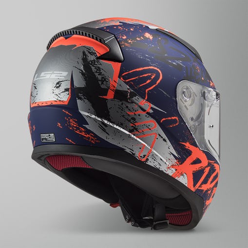 Casco LS2 Rapid Naughty Azl/Nja  FF353 - Moto Helmets  -  - Cascos, Integrales