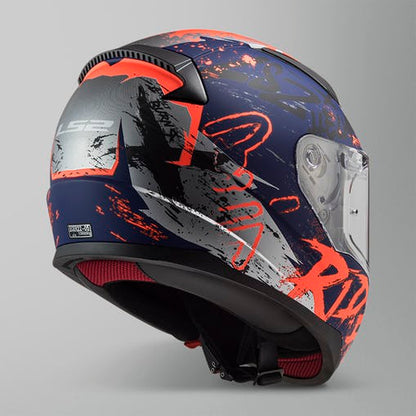 Casco LS2 Rapid Naughty Azl/Nja  FF353 - Moto Helmets  -  - Cascos, Integrales